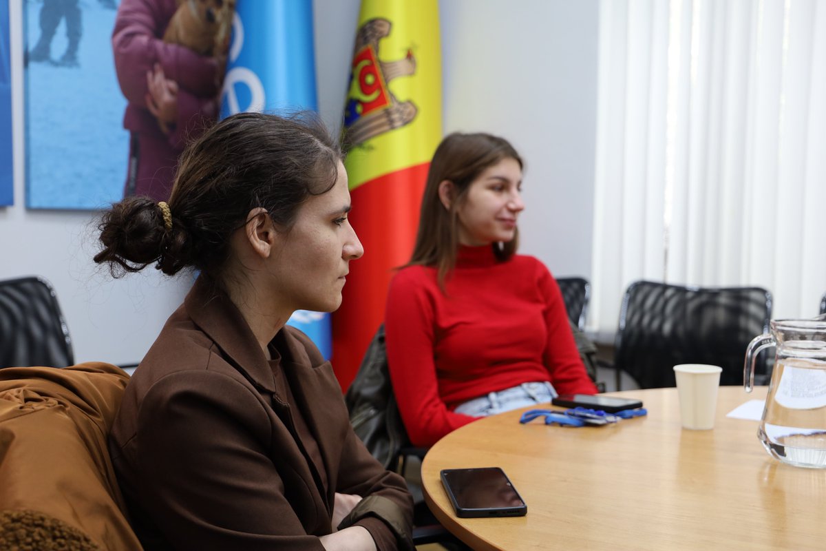 UNMoldova's tweet image. Always inspiring to meet #UN interns during their six-month internship with UN Moldova. Today, @yesimoruc had a thoughtful discussion with interns about UN values and priorities in the context of fast changing realities and existing challenges.  
 #UNDiversityInternship