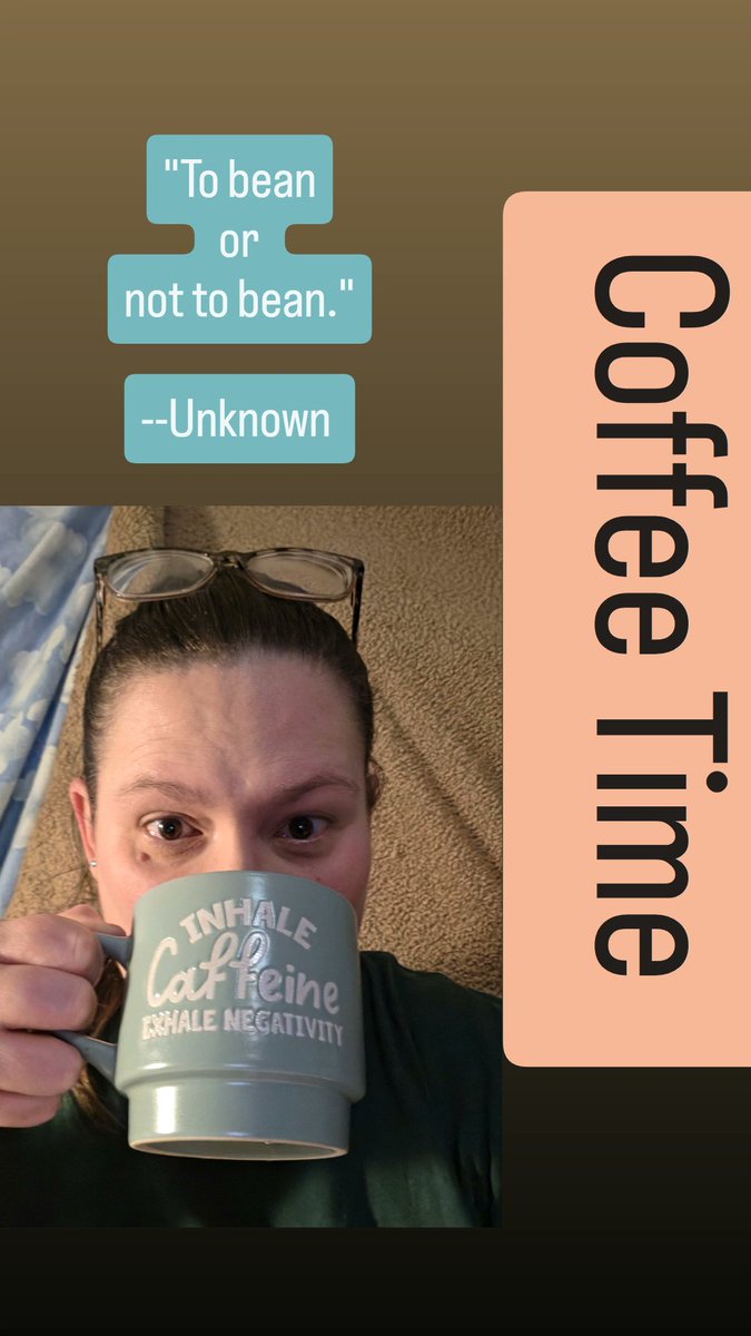 Thiscrazychaot1's tweet image. Coffee Time 

Always bean. A.L.W.A.Y.S.!  Won't you have a cup with me?

#coffee #coffeeaddict #coffeelover #coffeetime #wontyouhaveacupwithme