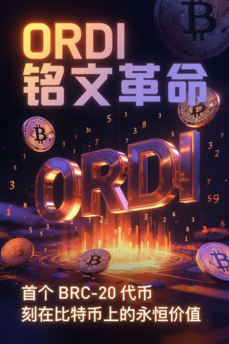 PulseSource's tweet photo. #ORDI 铭文革命
首个 BRC-20 代币，刻在比特币上的永恒价值 https://t.co/PEykKhVMny