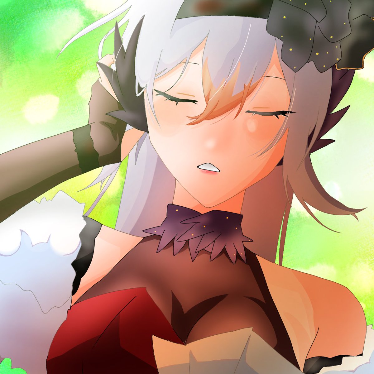 was0419's tweet photo. #画ルディ絵ーヌ
リベルテ・ガルディエーヌに届け！
フリルは省略して描いてます https://t.co/eqAw3khLKa