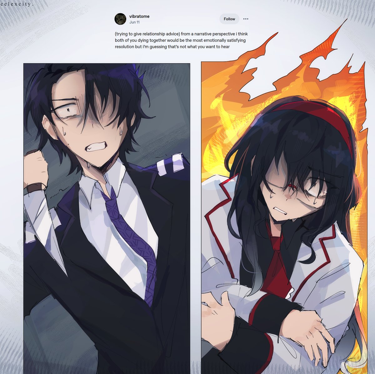 celeste 🐰 c♡mms open! tweet media