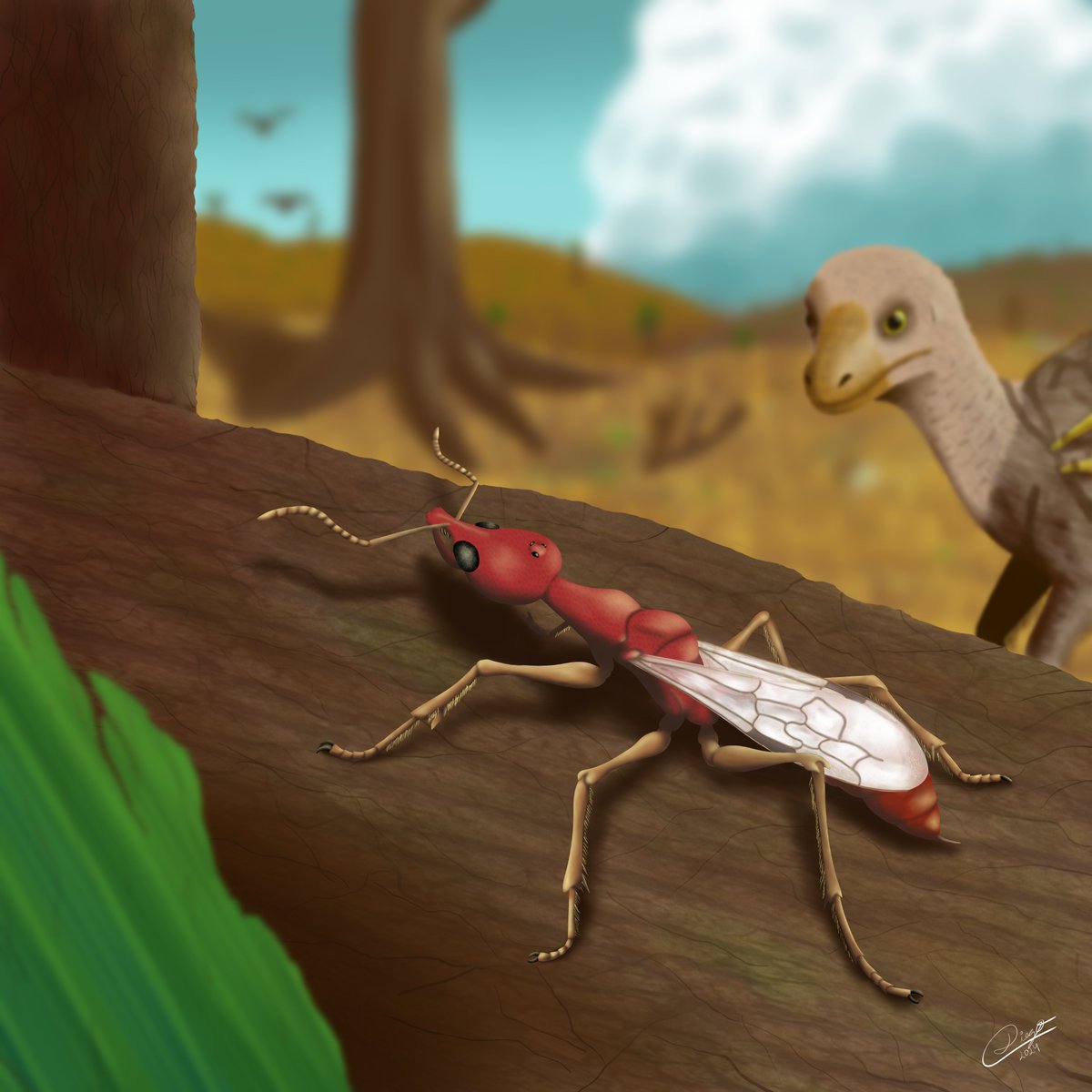 MyrmecolNews's tweet photo. 🆕Photoblog: In this blog post, Anderson Lepeco shares some pictures about an interesting Brazilian fossilised ant.
#ant #fossil #brazil 

https://t.co/cx73cob9wU https://t.co/9mAqnoX9Uh