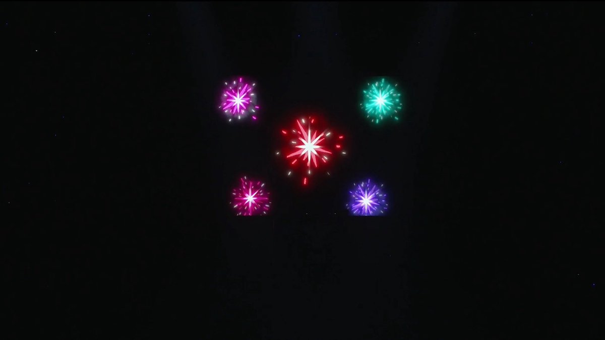 真ん中が明らかに空いてる…カラーも…
いるじゃん…holoX"5人"さ🥲︎
 #SSholoX世界リペイント計画