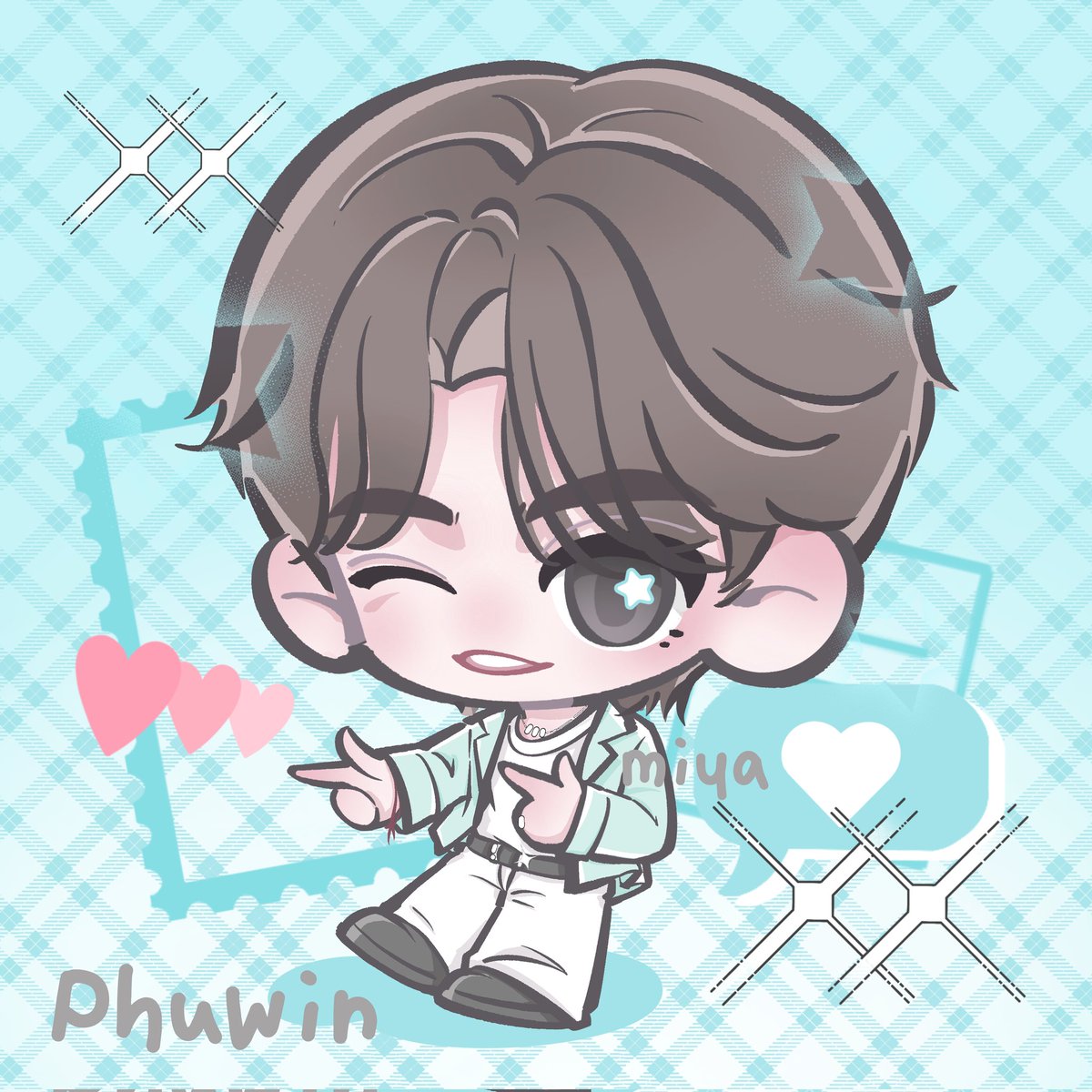 Mmiya_z's tweet photo. ❤️❤️❤️🔫
#ppw #pondphuwin #ppnaravit #phuwintang #fanart https://t.co/qORjh6f1eh