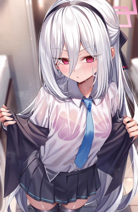 シャーレで雨宿りケイちゃん ポストがバグったみたいなので、再掲します