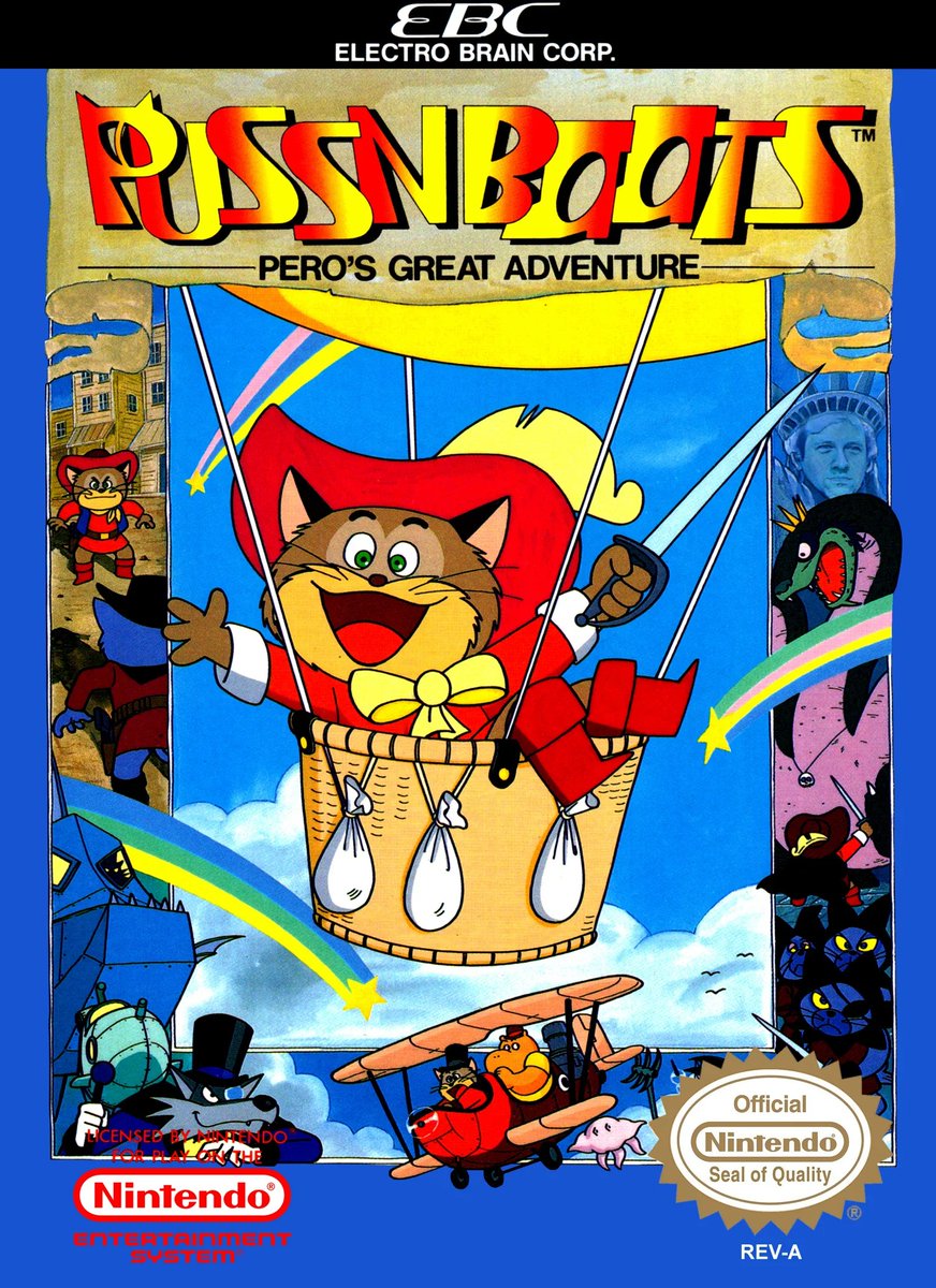 NESQuest's tweet image. youtu.be/nBGna0Epkx0

Episode 0959: Puss ´N Boots: Pero´s Great Adventure - NES Quest: Playing EVERY Nintendo NES Game A-Z!

#Nintendo #NES #famicom #NESquest #retrogames #retrogaming #retrogamers #gaming #videogames #letsplay #NintendoNES #pussnboots