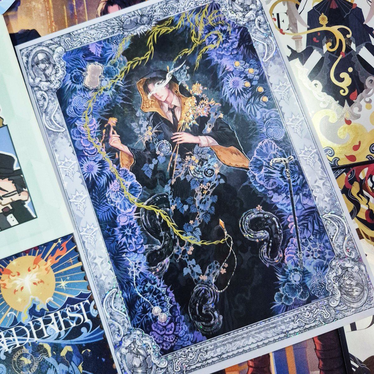 CarpeNoctemX7's tweet photo. Mr.Fool (Postcard from book14!)
#LordOfMysteries #诡秘之主 #LoMBook https://t.co/yL4M7db2dM