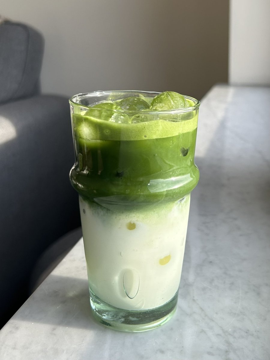 maple sea salt matcha (again)
