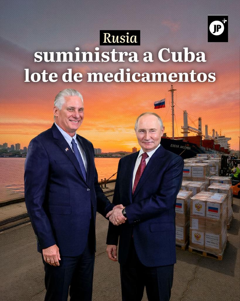 El embajador ruso en Cuba, Víktor Koronelli, afirmó que el donativo fortalecerá la atención en hospitales y centros de salud. Añadió que la cooperación refleja los históricos lazos de amistad entre ambos pueblos frente a las dificultades del bloqueo. #Cuba🇨🇺 #Rusia 🇷🇺