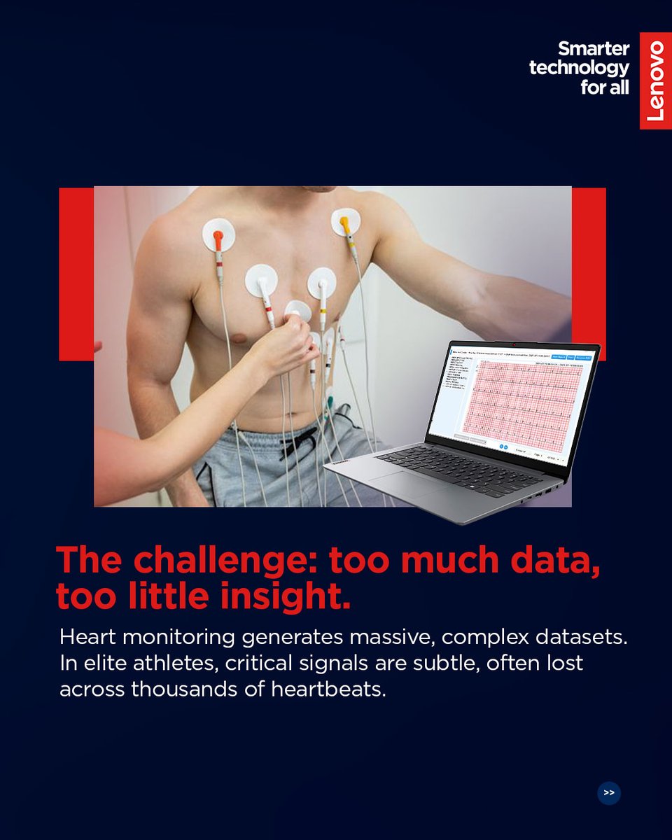 Lenovo_in's tweet image. Healthcare needs real-time insights, not just data.

Lenovo TRAdA combines wearables, edge &amp;amp; AI to detect subtle cardiac signals and enable smarter decisions.

Read more: lnv.gy/4tJmc38

#Lenovo #SmarterTechnology #TechTuesday