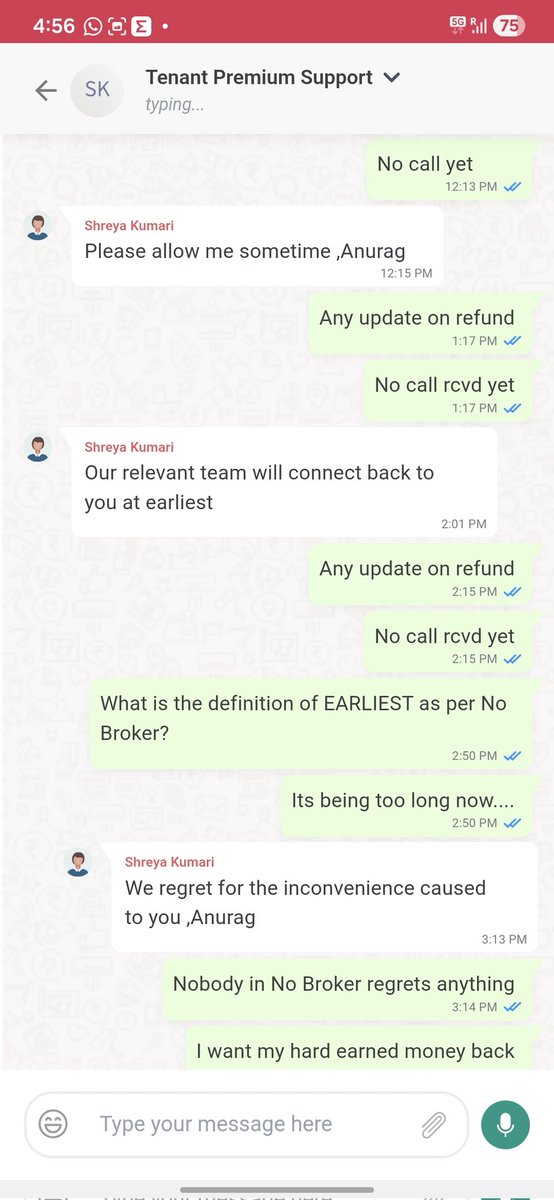 luckyshanu19's tweet photo. @NoBrokerCare @AshishJha012 @nobrokercom @jagograhakjago @ConsumerCom @nch1915 @DoC_GoI Is this the world class service you are talking about? https://t.co/Gd0GyaUanU