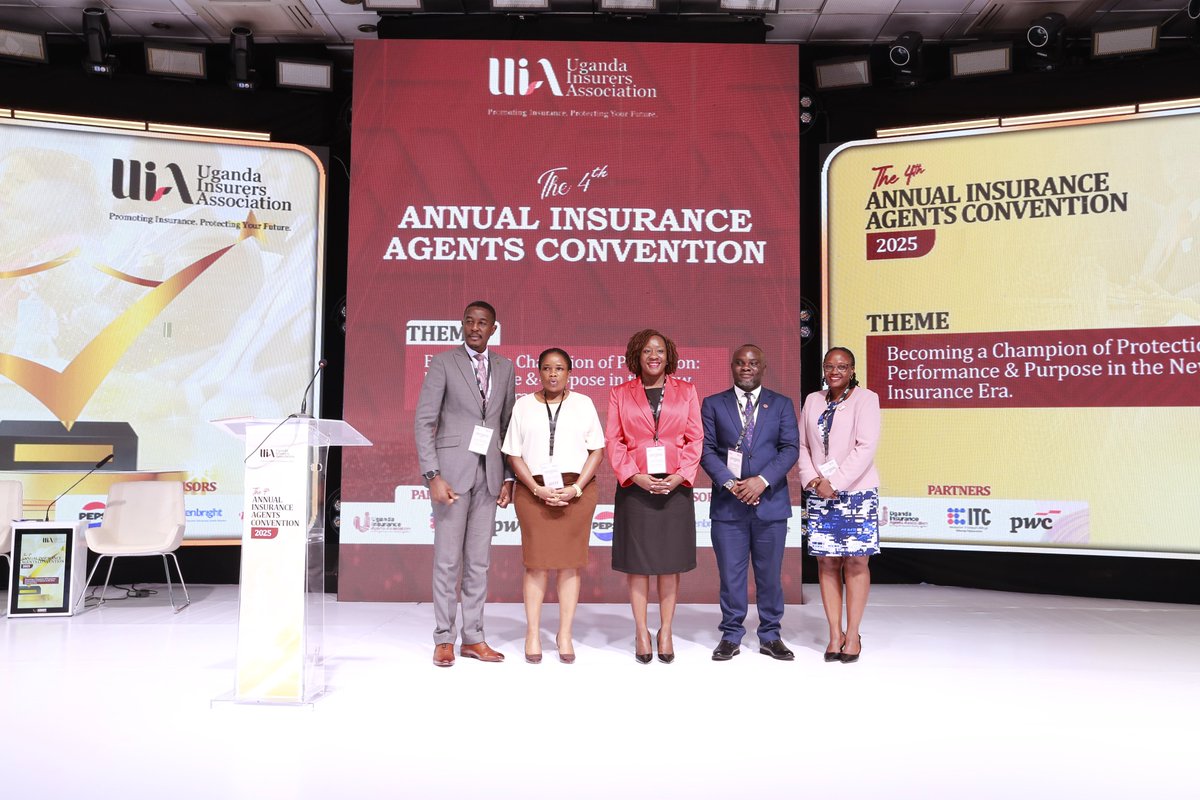 ITC_Kampala's tweet image. #HappeningNow: Insurance agents have convened at Hotel Africana for the #4thAnnualInsuranceAgentsConvention to explore what it means to become champions of protection in the new insurance era.

Speaking on the panel topic “ITC’s Role in Nurturing and Empowering a Purposeful Agent