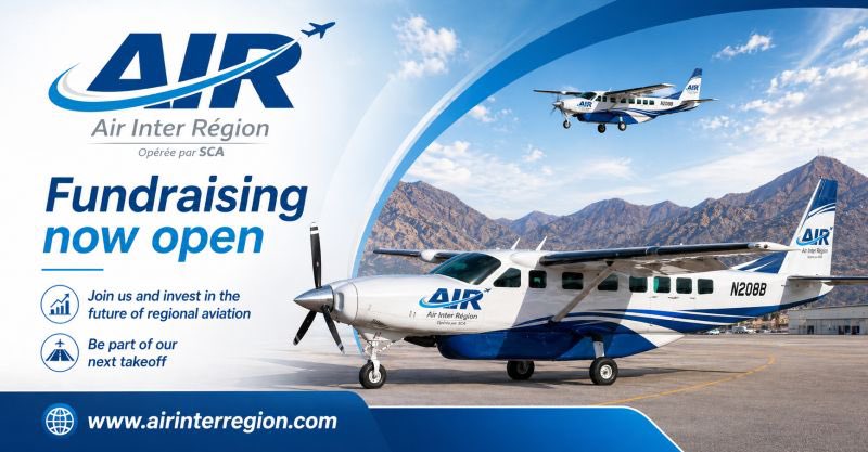 AeroGazette's tweet photo. ℹ️ Lancement d’Air Inter Région : levée de fonds et appel à candidature en cours

🔸Business Model : vols de moins de 500 km opérés entre 13 aéroports de l’ouest de la France opérés en Cessna Grand Caravan de 11 pax (et à terme en avion hybride) à partir de 72€
🔸Ambition : connectivité et Green operations🌿
🔸Début d’exploitation en 2027

Plus d’info 👉🏻 https://t.co/T0br4B4M4z