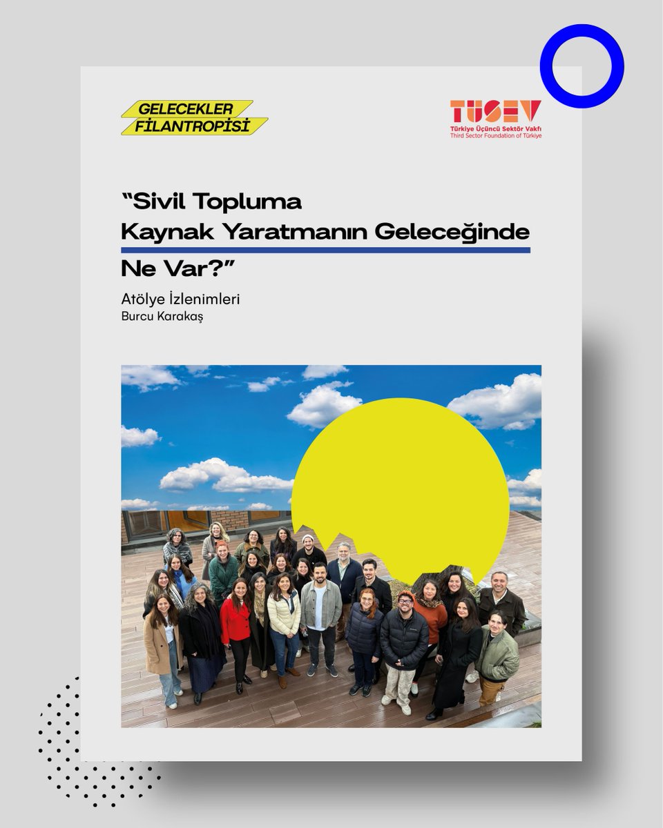 TUSEV's tweet photo. “Sivil Topluma Kaynak Yaratmanın Geleceğinde Ne Var?” atölyesinde, alışıldık yaklaşımların ötesine bakarak geleceği birlikte konuştuk. Buluşmamızın izlenimleri @burcuas'ın yazısında 👉 https://t.co/Vf82QtiGXG https://t.co/60XVLQ64MF