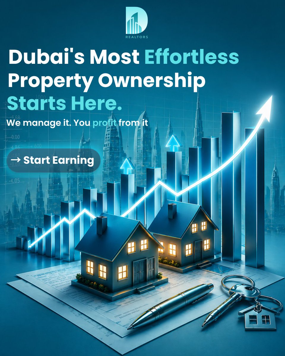 realtors_d's tweet image. Own property in Dubai without the stress — we handle everything, you enjoy the returns.
 Turn your investment into effortless passive income today.
#DRealtors #DubaiRealEstate #PropertyManagement #PassiveIncome #UAEProperty