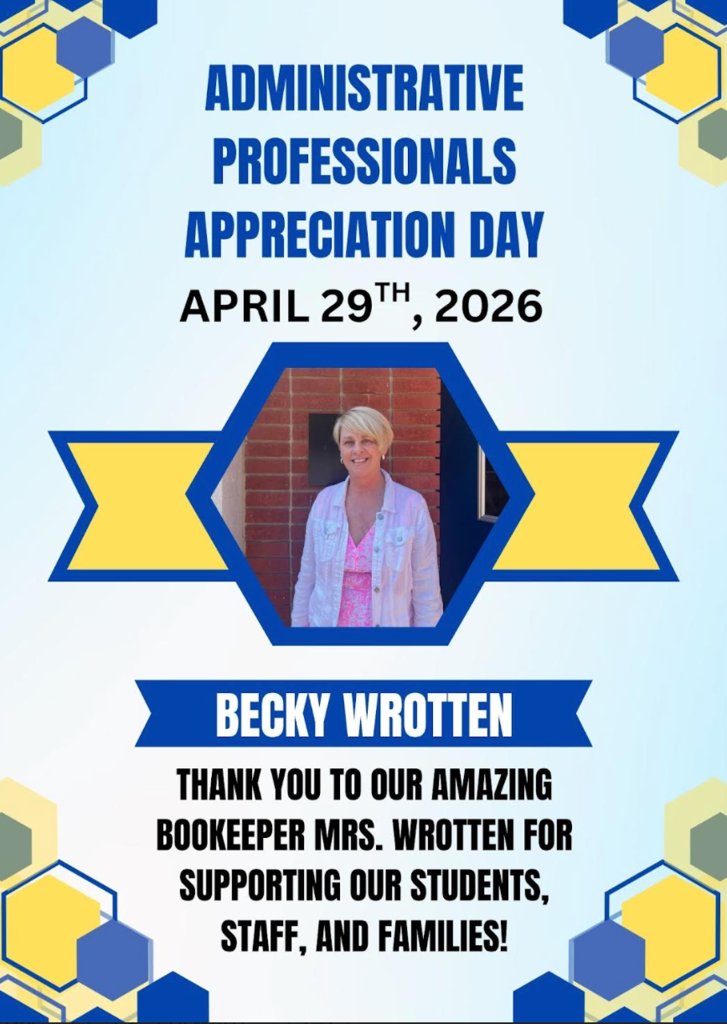 EaglesBes's tweet photo. Happy Administrative Professionals Appreciation Day!  We are so grateful for Mrs. Wrotten and Mrs. Sherman who keep everything running behind the scenes. Our school wouldn’t be the same without you—thank you! 💙🦅 https://t.co/JMtNhj1HRd