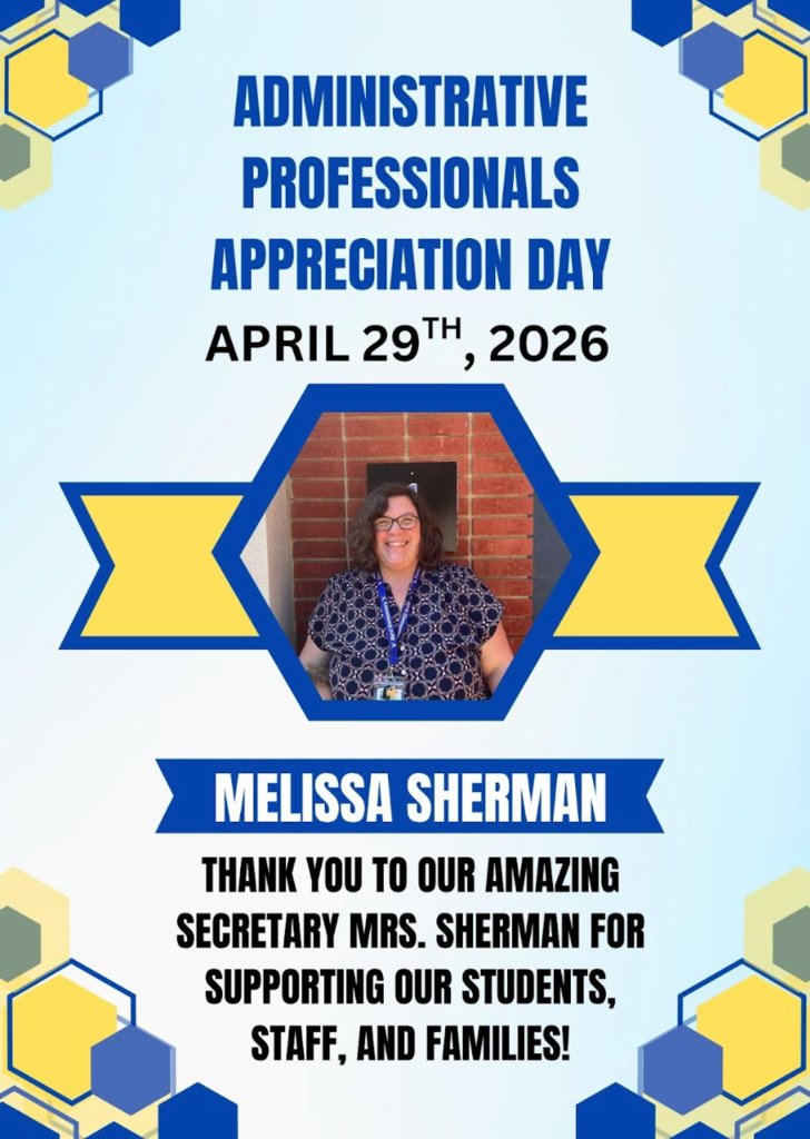 EaglesBes's tweet photo. Happy Administrative Professionals Appreciation Day!  We are so grateful for Mrs. Wrotten and Mrs. Sherman who keep everything running behind the scenes. Our school wouldn’t be the same without you—thank you! 💙🦅 https://t.co/JMtNhj1HRd