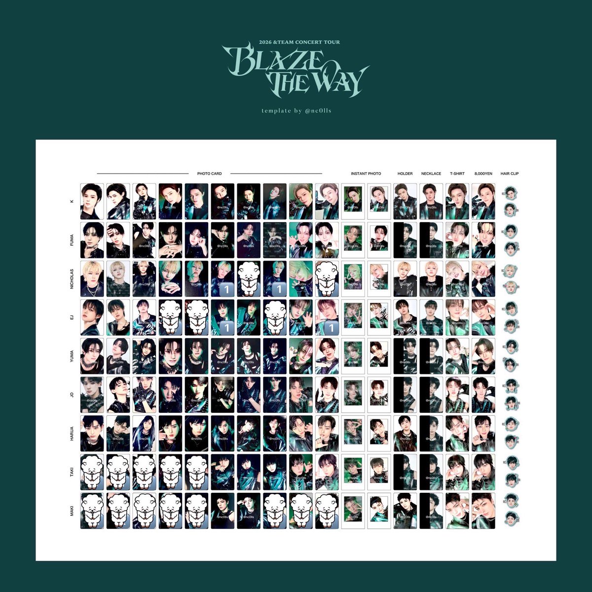 RIKIRIKI_na2k1's tweet photo. &amp;TEAM BRAZE THE WAY フォトカ

譲▶︎▷ 写真①

求▶︎▷ 写真② EJ ウィジュ / NICHOLAS ニコラス

郵送希望です📮𓈒𓂂𓏸
ツアーでの手渡しも可能です🙏🏻 https://t.co/Z1u4ELHqiM