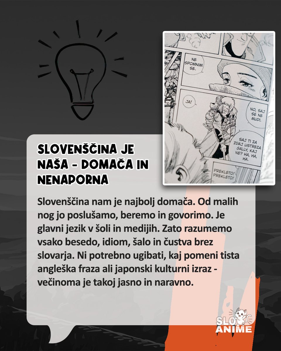 SloAnime's tweet photo. Končno se lahko tudi Slovenija pohvali z lokaliziranimi izdajami mang. 🎉
Trenutno imamo na izbiro tri izjemno dobre naslove. Predvidenih pa jih je še več 🥰
Hvala Graffit 💯
Fizično pa jih lahko najdeš v nekaterih knjižnicah in knjigarnah Mladinske knjige 😉 https://t.co/icglFjjRql