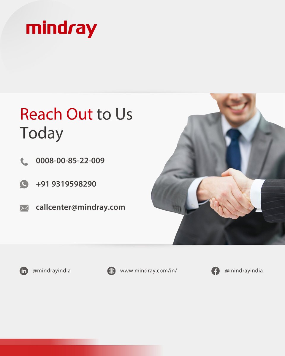 Mindray India tweet media