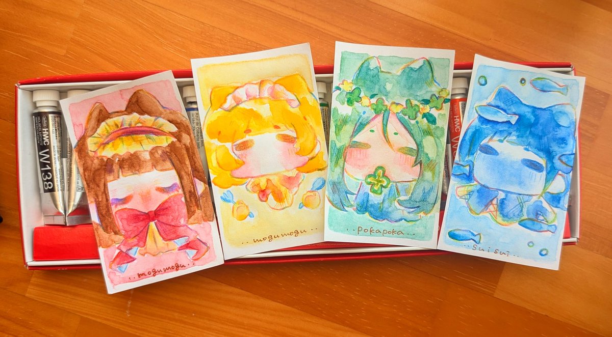 mochu_025's tweet photo. #春の創作クラスタフォロー祭り 
  #GWはフォロワーさんが増えるらしい
 #GWの創作クラスタフォロー祭 

アナログメインに描いてます🎨
絵描きのお友達ください〜〜〜🌀
全反応巡回します！ https://t.co/FBj3zcDtvs