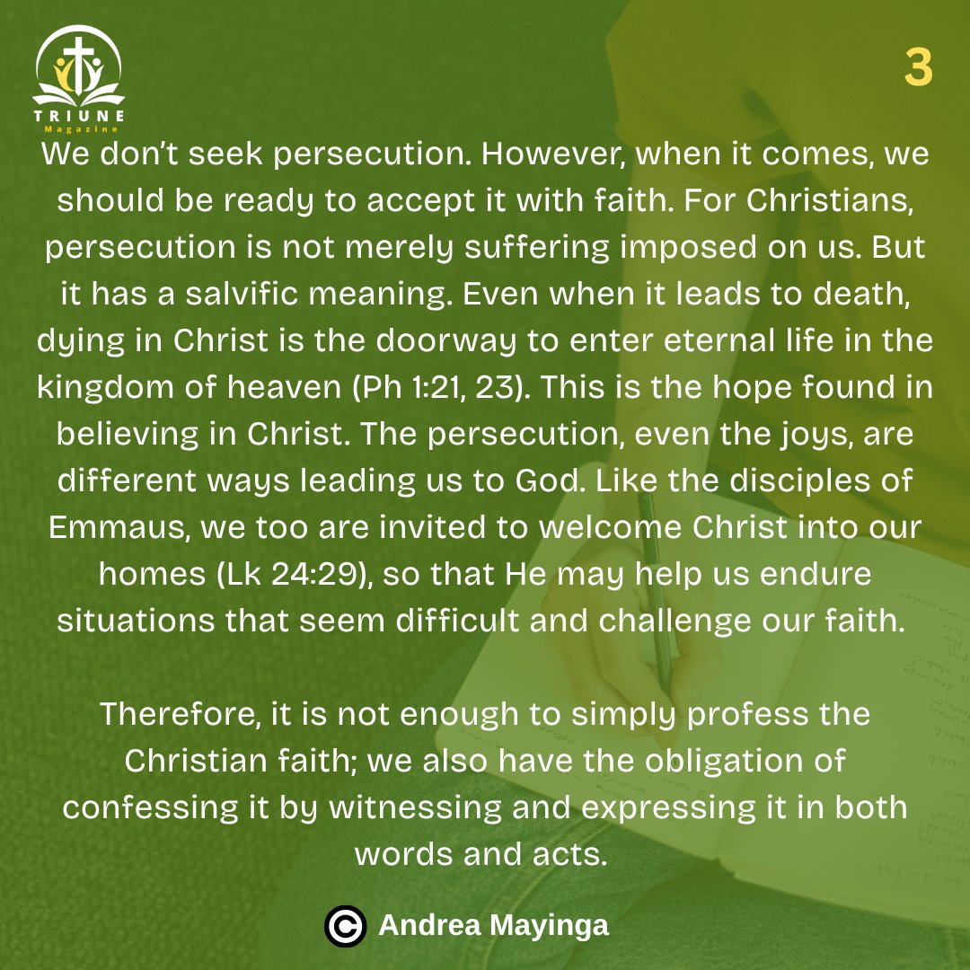 triunemagazinee's tweet image. Editor's note from our Poetry Editor, @AndreaMyinga

FAITH DESPITE PERSECUTION 

#triunemagazine 
#evangelism 
#persecution
#christianity 
#editorsnote