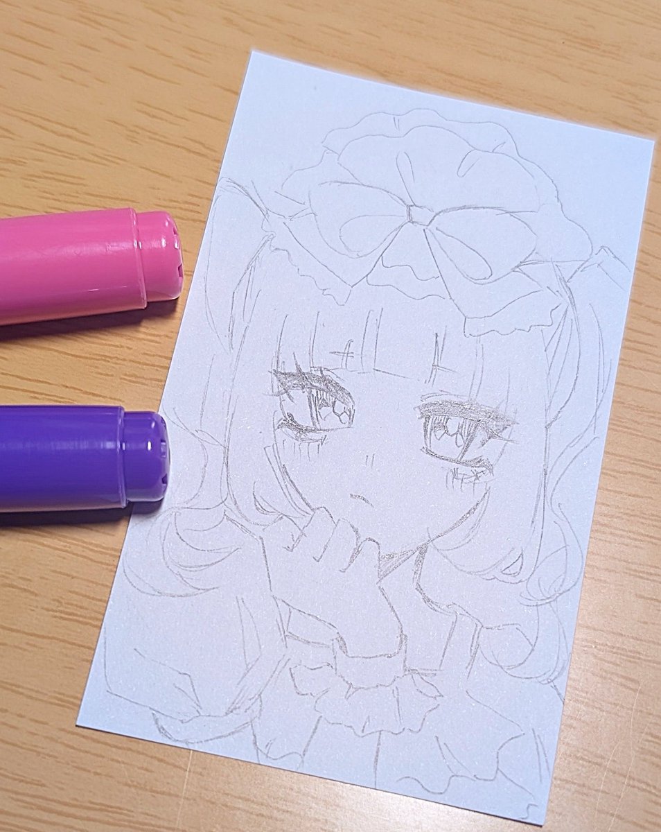 mochu_025's tweet photo. #春の創作クラスタフォロー祭り 
  #GWはフォロワーさんが増えるらしい
 #GWの創作クラスタフォロー祭 

アナログメインに描いてます🎨
絵描きのお友達ください〜〜〜🌀
全反応巡回します！ https://t.co/FBj3zcDtvs
