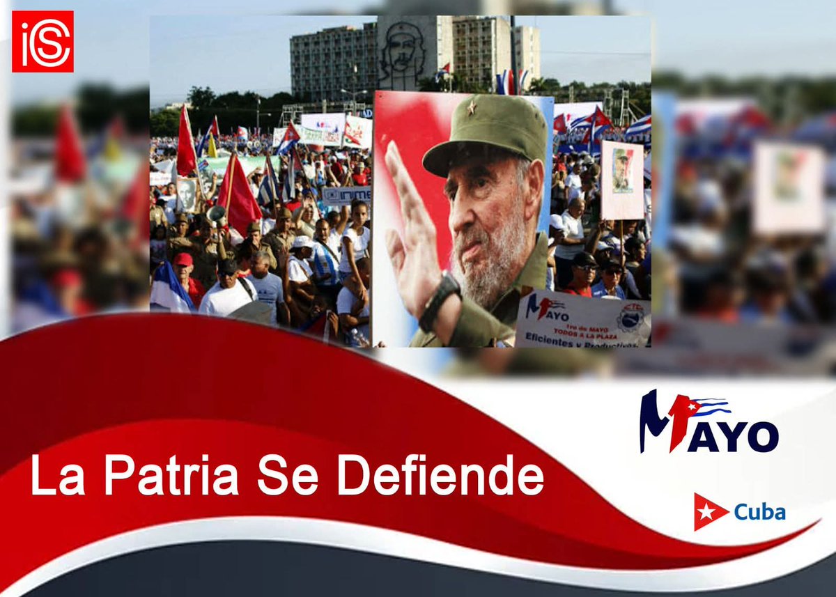 Todos a desfilar por el amor a la Patria, a la soberanía, la libertad y la independencia. 
#CubaEstáFirme