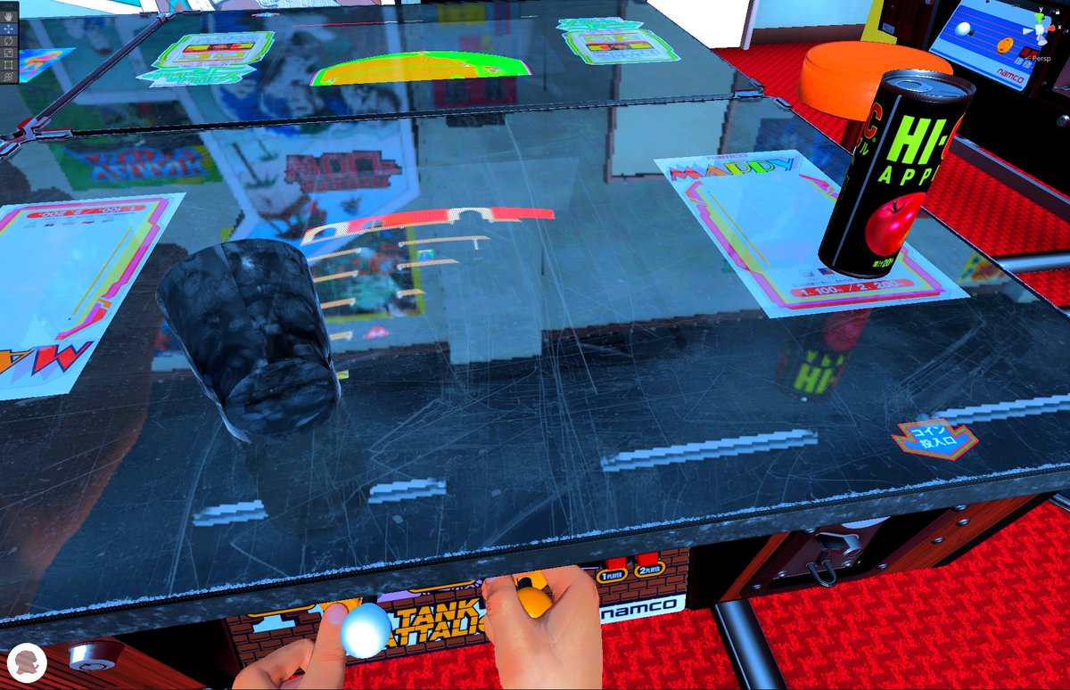 kite_VR_noe's tweet image. ガラスの下にある物が反射面に映って
しまうのをレイヤーでカリングした✨
透過するマテリアルがあると回避でき
なかったので一歩前進。これで手首が
綺麗になるぞー！
#unity3d