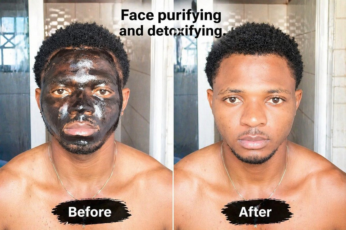 officer_pr46909's tweet image. ✨ Face purifying &amp;amp; detoxifying

Before → buildup &amp;amp; clogged pores
After → clean, fresh, glowing skin 🔥

Consistency is key. Clean skin = confidence.

#SkincareRoutine #GlowUp #HealthySkin #SelfCare #FebianVitality