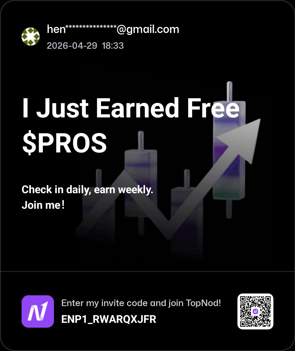 HendroAndrian1's tweet photo. Just joined TopNod Energy Park ⚡️
Simple tasks → earn Energy → share weekly $PROS rewards.
The more people join, the bigger the reward pool 
Worth a try！
#topnodenergy
https://t.co/LrvntFcP34 https://t.co/lsZ1sJJ89n