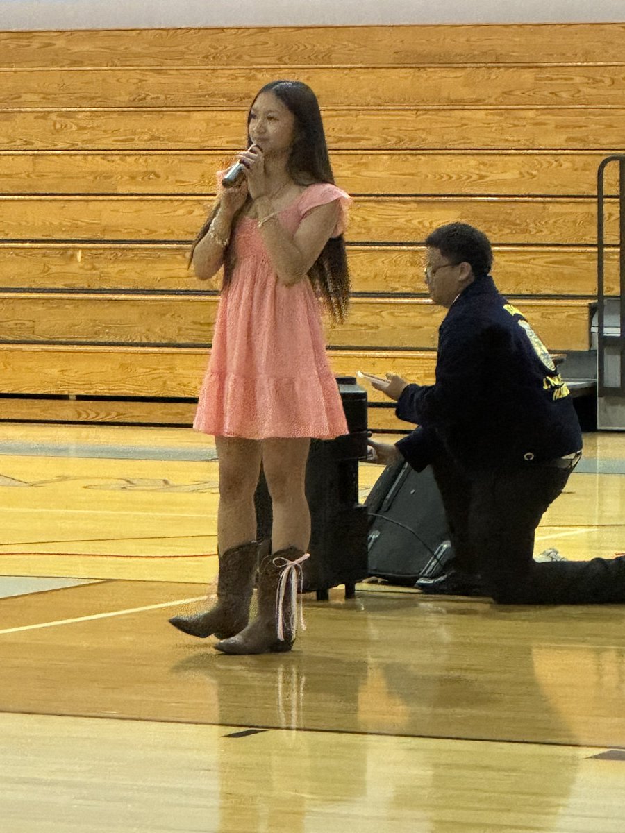 DobieFFA's tweet photo. Members attended the Gulf Coast District Convention where we had a talent performance &amp; a district officer candidate. Congratulations to Jennifer Tran for performing talent &amp; placing 5th! We are so proud to announce that Luke Stacey was elected as your 2026-2027 District Sentinel https://t.co/QEZ9pwAK0d