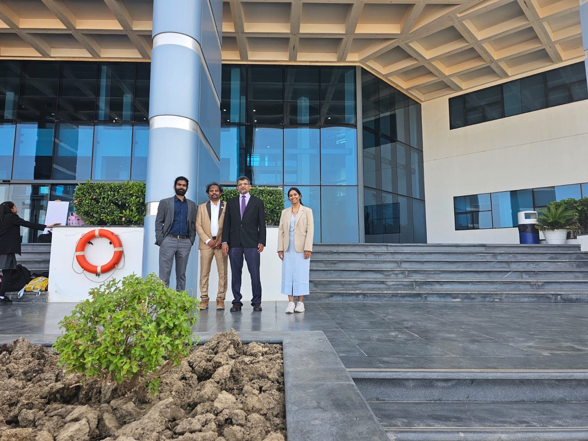 IMCOofficial's tweet photo. On April 28, 2026, NU-IMCO hosted a series of impactful research sessions for the faculties and students led by Prof. K. P. Ramachandran, DGSR, Prof. Sadhik Basha, Dr. Suresh Maniac and IIT Madras experts in the field of research funding and consultancy projects. https://t.co/SFmQUTnmWV