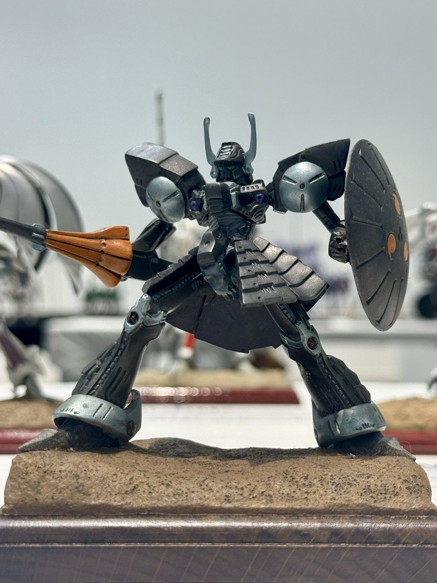 チロシ課長@筆塗りモデラー tweet media