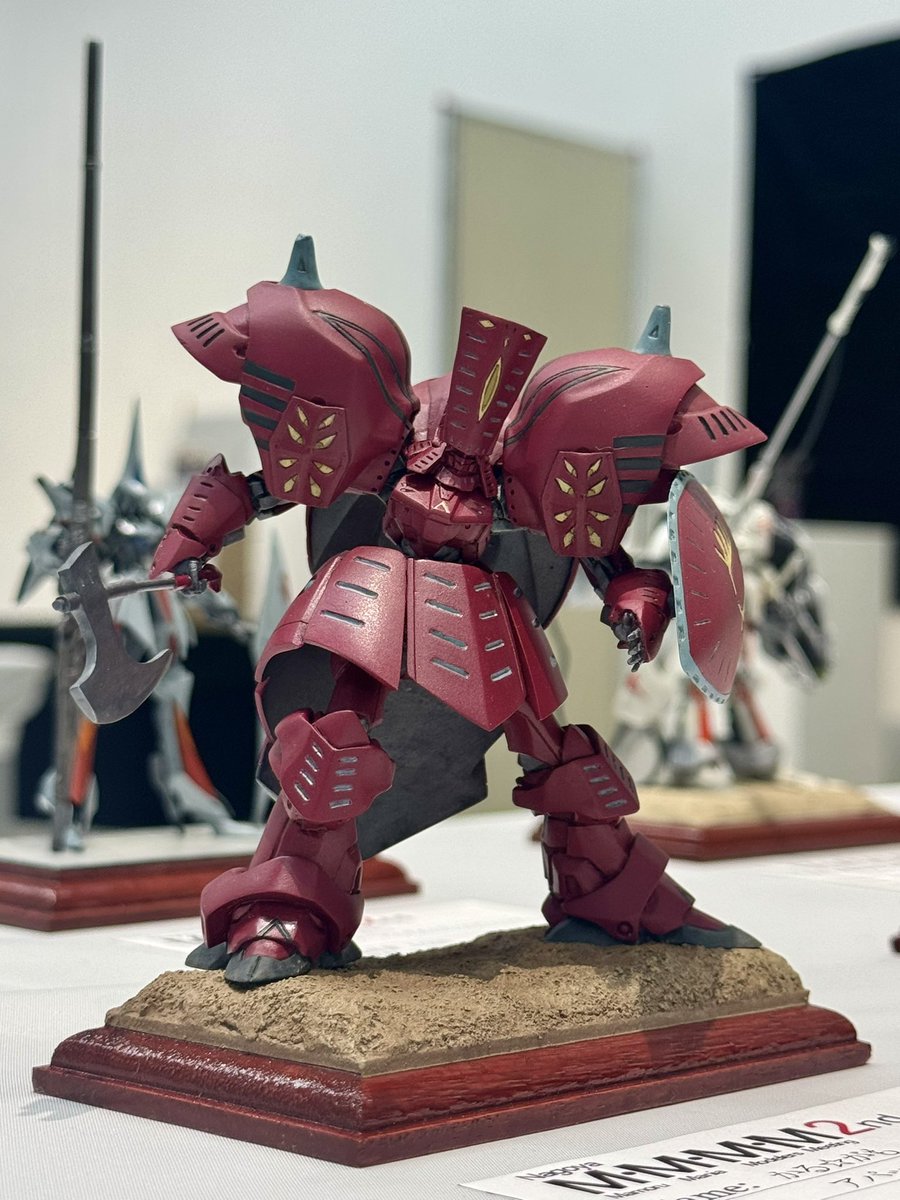 チロシ課長@筆塗りモデラー tweet media