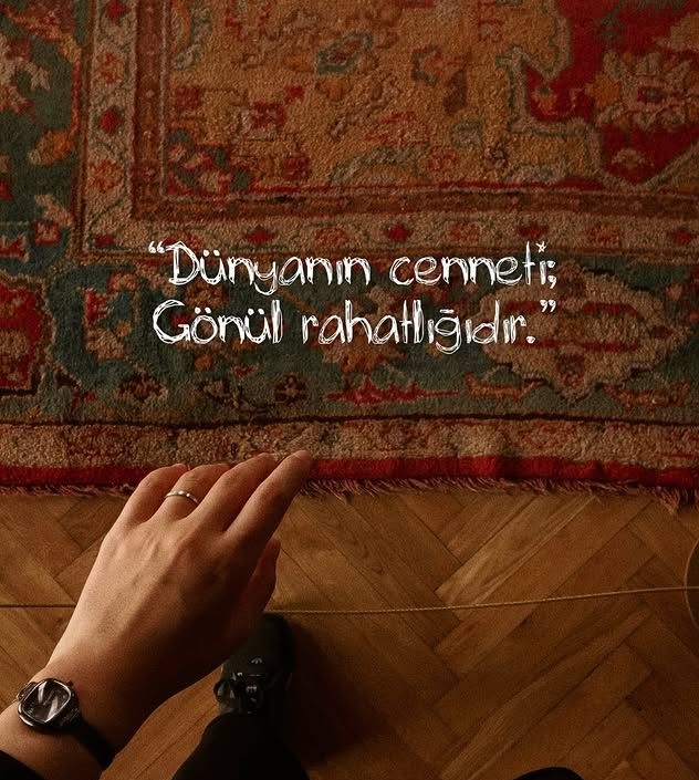 kalpileyasamak's tweet photo. Dünyanın cenneti; gönül rahatlığıdır. https://t.co/S5kWNmiZta