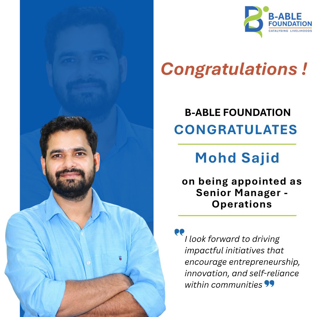 B-ABLE Foundation tweet media