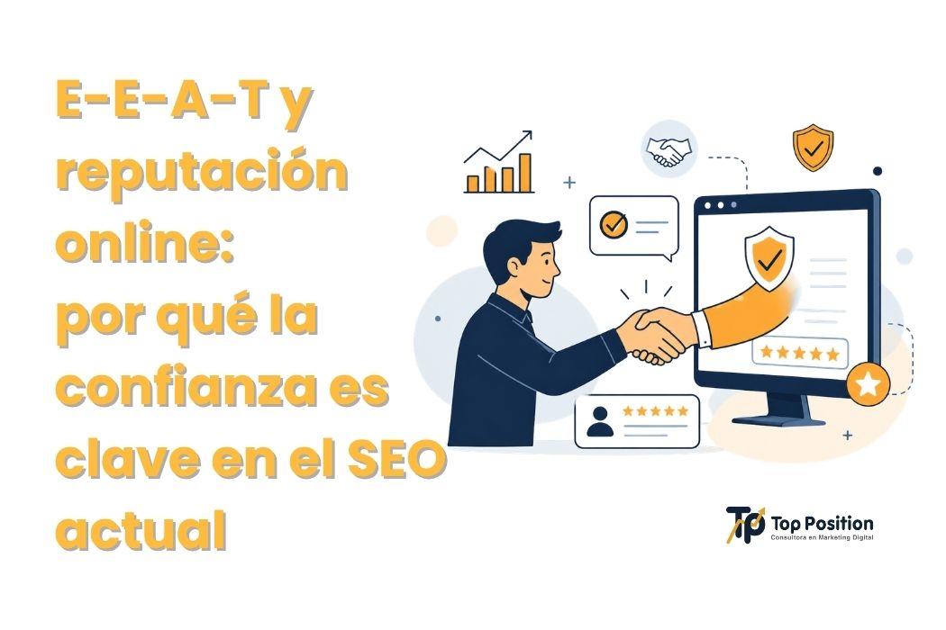 tposition's tweet photo. Experiencia, conocimiento, autoridad y confianza: así funciona el SEO actual.
El E-E-A-T define cómo crecer en buscadores mediante Posicionamiento SEO y una sólida Reputación digital.🚀
¡Puedes leer el artículo completo en nuestro blog! https://t.co/2chZIGVOeK