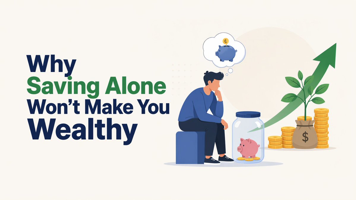 srfmoneylending's tweet image. It's advisable to save money, no matter how little it is. But while saving is a good financial habit, the truth is that alone can never get you rich, let alone build generational wealth.......

Read more: bit.ly/42w4ofG

#reliableloans #reliableloans #savings #investment