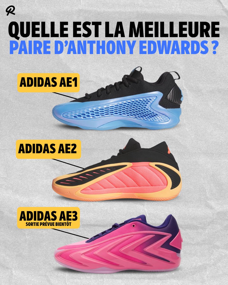 rookicks_'s tweet photo. C’est quoi pour vous la meilleure paire d’Anthony Edwards ? 🐜 https://t.co/lrwfzIMkKq