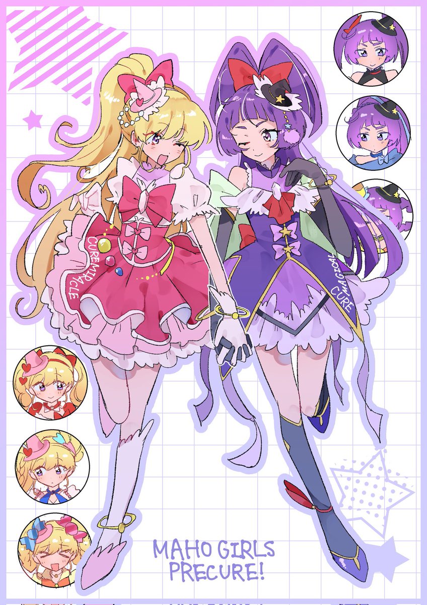 c0nfetti_candy's tweet photo. ウィンクすりゃ仲間ね もう！
  #precure  #まほプリ https://t.co/QZMi2g8126