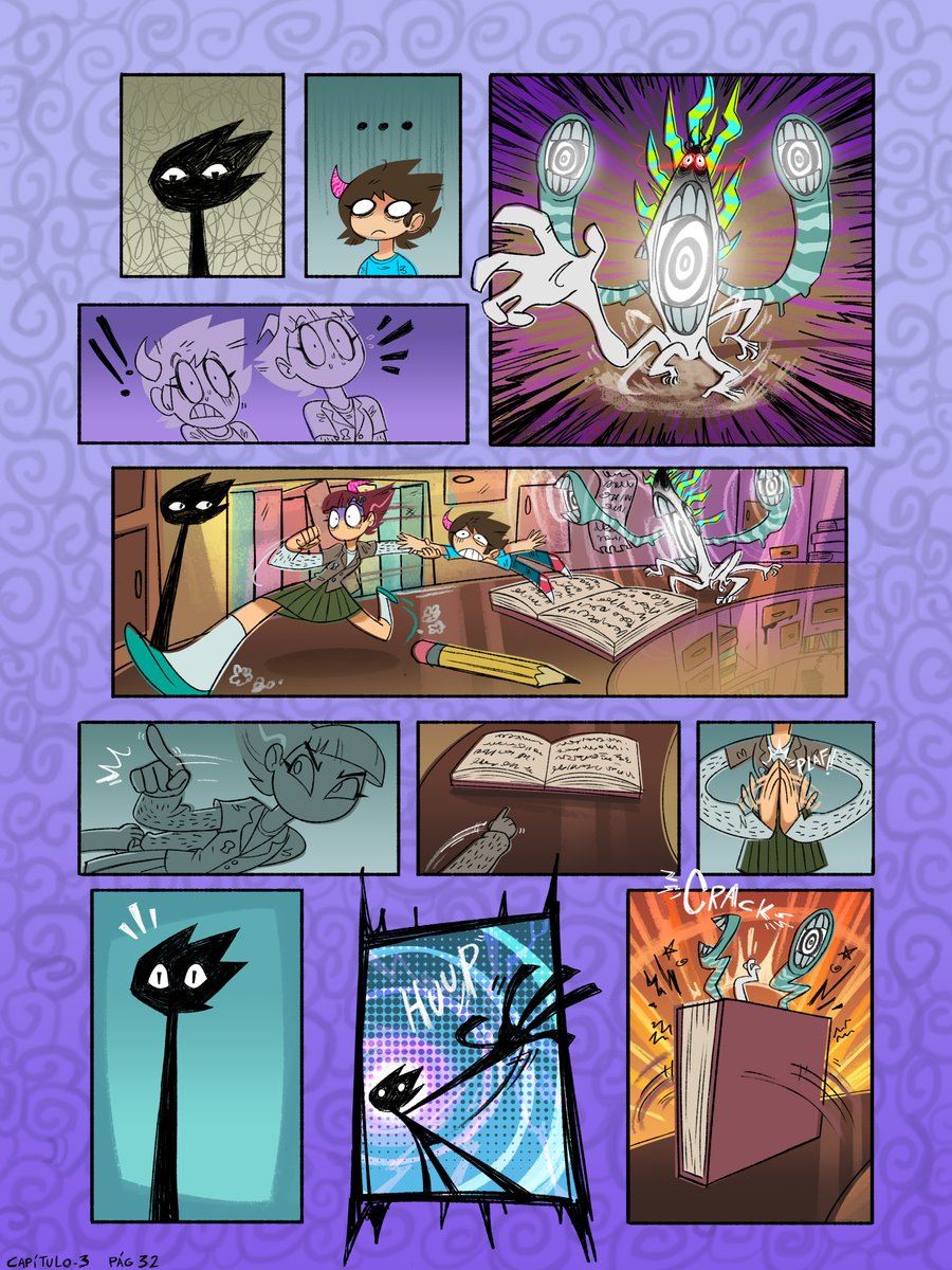 Lua roxa comic tweet media