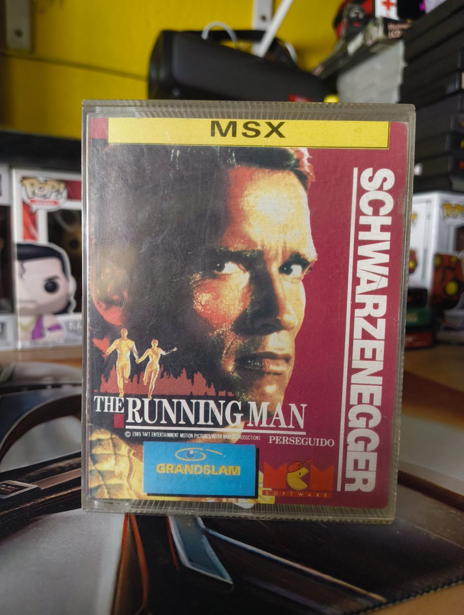 ElricMsx's tweet image. Un juego que me gusta muchísimo para #Msx basado en una gran película. A pesar de las limitaciones y ser un Port de Spectrum, es uno de mis juegos favoritos.