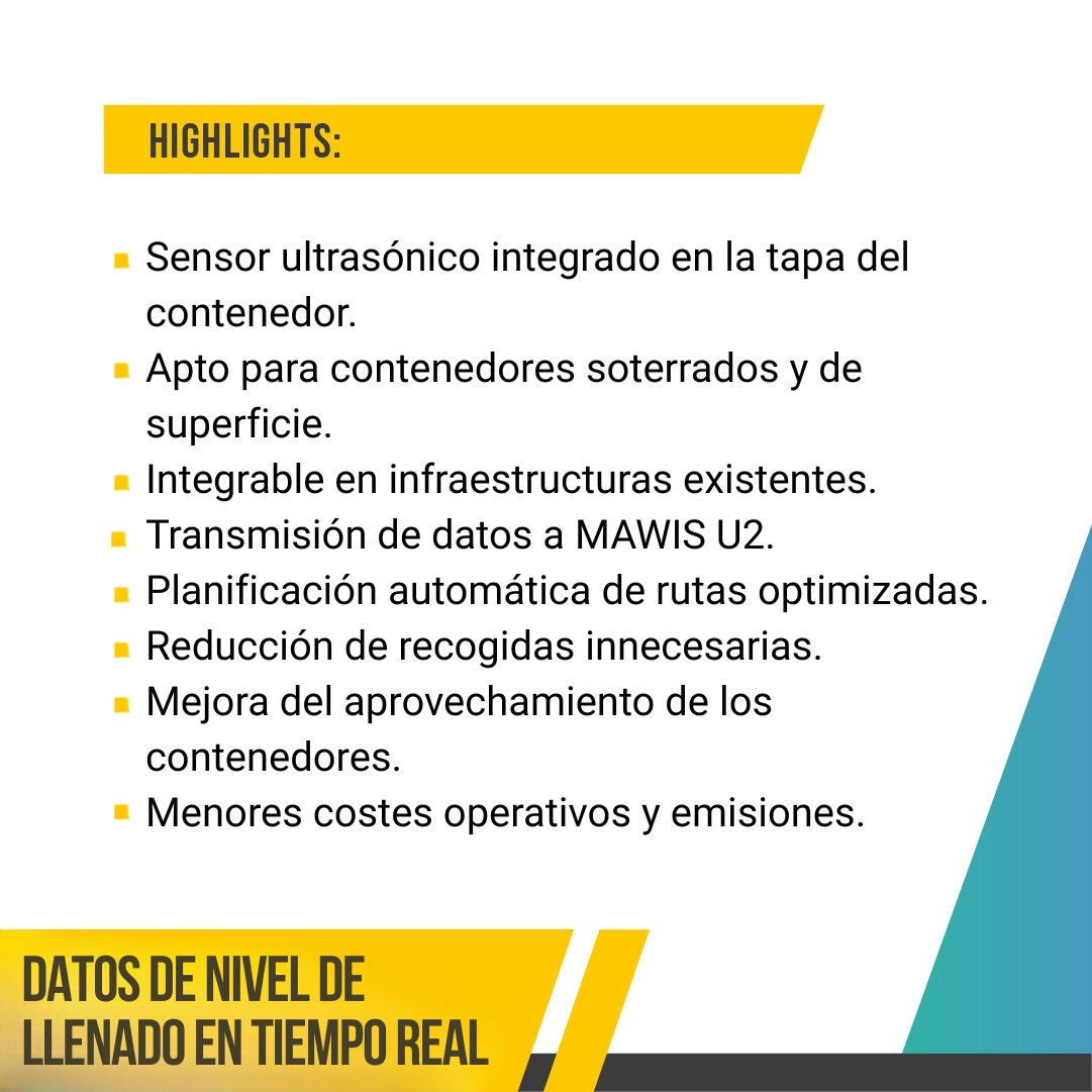 MOBASPAIN's tweet photo. 𝗥𝘂𝗺𝗯𝗼 𝗮 #IFAT | Recoger solo cuando es necesario
Los sensores de llenado permiten optimizar rutas y reducir desplazamientos innecesarios.
Menos recorridos, menos emisiones, más eficiencia.
📍 #IFAT2026 | Hall A6 · Booth 352
#TecnologíaMOBA #SmartWaste #FLS3 #Digitalización https://t.co/G5u9VGGPz3