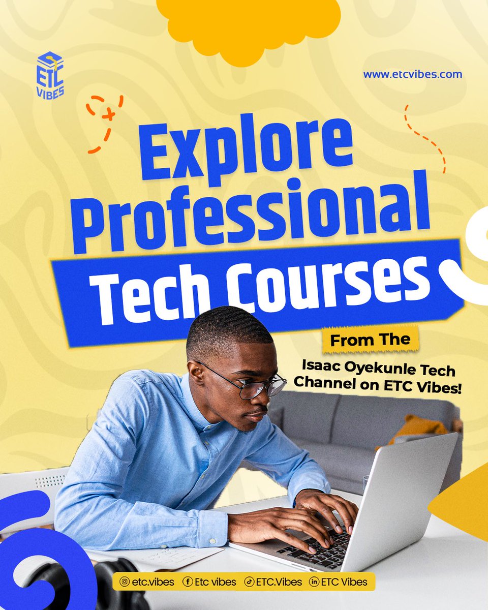 etcvibes's tweet image. Learn that skill today and get certified.🤩

Visit: etcvibes.com

Channel: whatsapp.com/channel/0029Va…

#etcvibes #professionalcourses #certification #skills