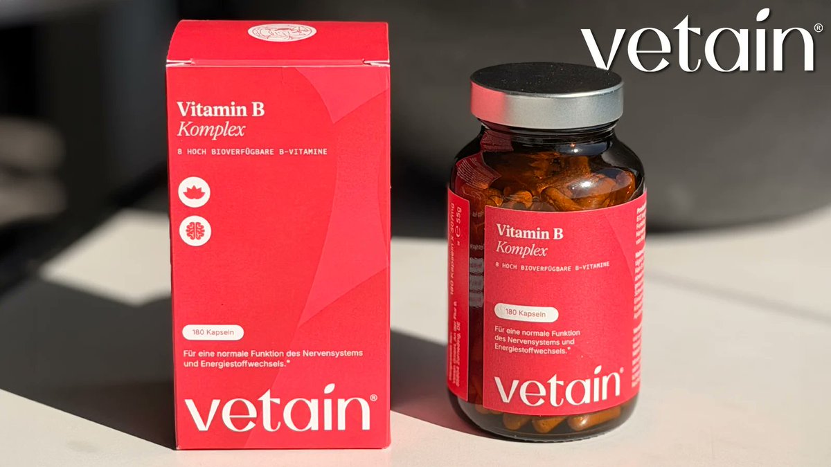 Droptime_App_'s tweet photo. Vetain Vitamin B Erfahrung: Glasflasche &amp; top Formel, aber lohnt sich der Preis?

Alle 8 B-Vitamine in einer Kapsel? Ich hab den Vetain Vitamin B Komplex getestet und ehrlich bewertet!

➡️ https://t.co/2I89K6H32T https://t.co/LotCxSJ9F8