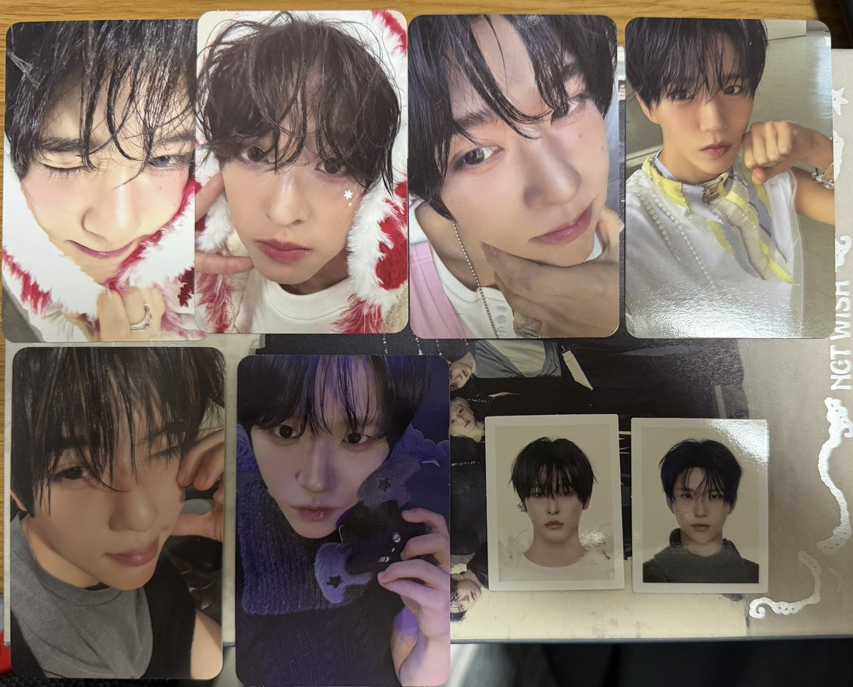 ktgy_8744's tweet photo. NCT WISH ウィシ Ode to love アルバム トレカ

【譲】 シオン、リク、ジェヒ

【求】 同種ユウシ（💖）、IDフォト

郵送交換希望です📮
気軽にお声がけください。

#nctwish #nctwish交換 https://t.co/vBGYMOCNIi