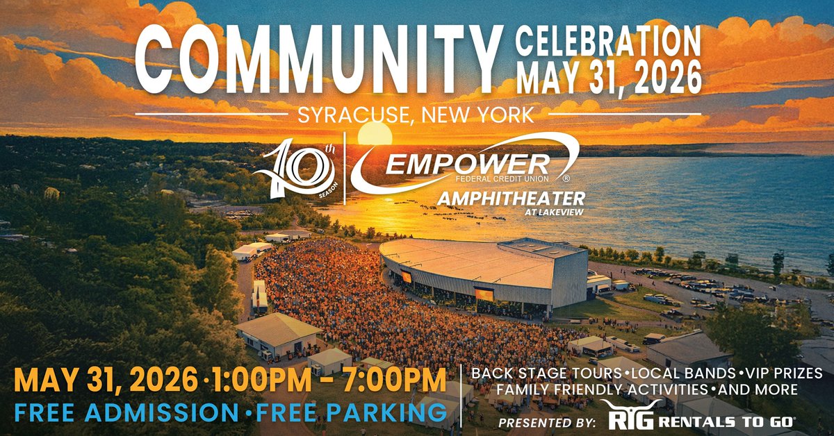 JessRock87's tweet image. Surprise! We'll see you at the Amphitheater!!

The Jess Novak Band is so honored to perform at a venue that's hosted Phish, Chris Stapleton, Foo Fighters and so many others. 

We'll see you on May 31!

more info: syrvenues.com/events/2026/co…

#band #bandlife #jnb #singer #songwriter