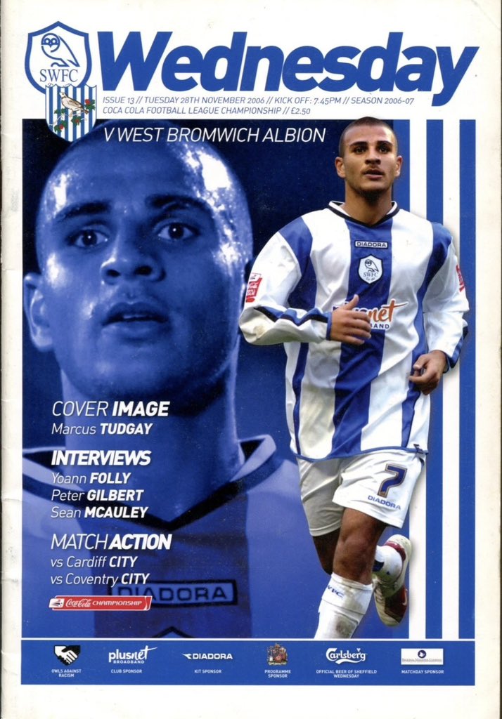 Maplo16's tweet photo. 🦉 vs West Brom

3-1 - Brian Laws’ side recorded a rare home win over the baggies in 2006. Early goals from Whelan and Bougherra gave us a strong lead. Jason Koumas pulled an 89th minute goal back but an injury time Steve MacLean penalty wrapped it up.

#SWFC #Getwiththeprogramme https://t.co/4oaQ5VqJQr