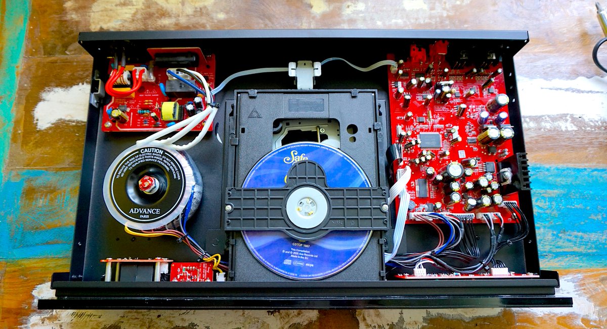 paulrigby50's tweet image. AUDIOPHILE MAN - HiFi REVIEW
Advanced Paris X-CD9 CD Player: valves + Wolfson DAC = shockingly good CD sound under £1k. Use balanced…it sings.
Click: theaudiophileman.com/x-cd9-cd-playe…
#HiFi #Audiophile #CDPlayer #AudioGear #NowPlaying